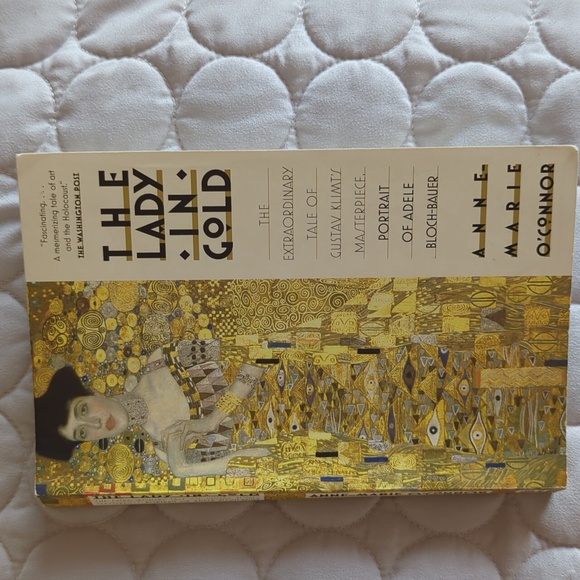 Other - 2/$12 Book The Lady in Gold Book